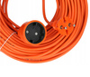 AWTOOLS PRZEDŁUŻACZ OGRODOWY JEDNOGNIAZDOWY 15m BEZ UZIEMIENIA / 2x1,0mm / 10A
/ 230V / 2500W