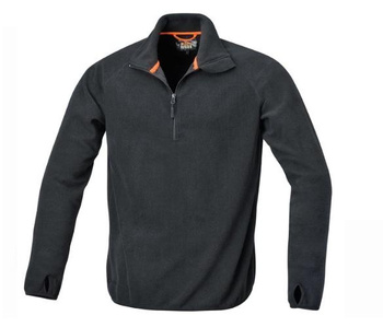 BLUZA POLAROWA LEKKA CZARNA 7635N  L