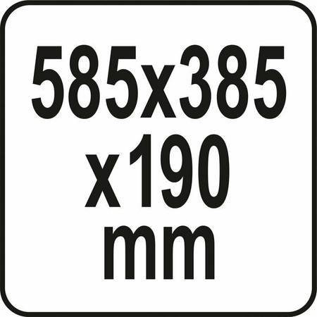 YATO SKRZYNKA SYSTEMOWA 19P S1