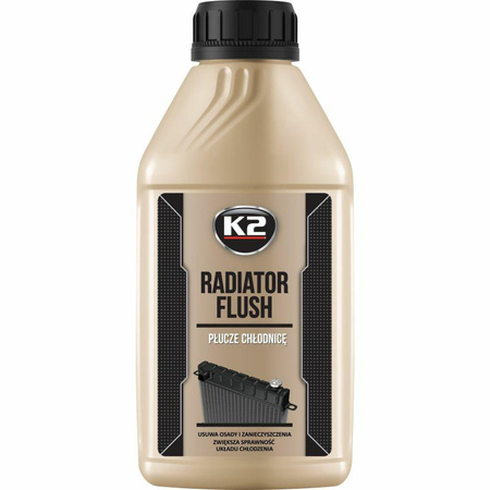 K2 PŁUKACZ CHŁODNICY W PŁYNIE USUWA RDZĘ RADIATOR FLUSH 400ML