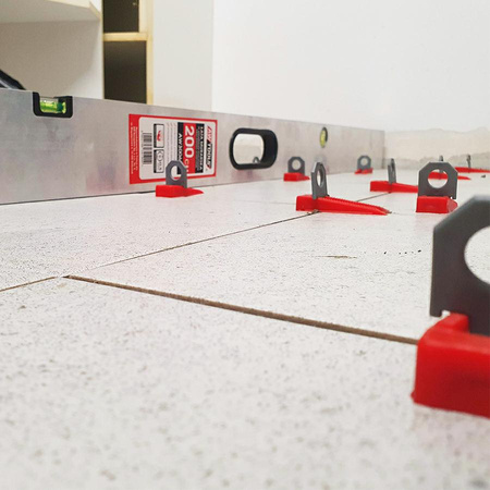 AWTOOLS SYSTEM POZIOMOWANIA PŁYTEK STANDARD 1,5mm - 7-15mm - KLIPS 400szt.