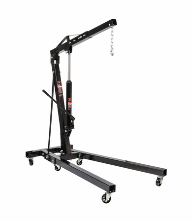 AWTOOLS ŻURAW WARSZTATOWY 2-TONOWY + WÓZEK MONTAŻOWY 900 kg