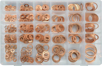 YATO PODKŁADKI MIEDZIANE 580szt.