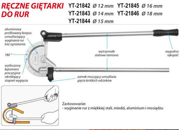 YATO GIĘTARKA DO RUR 12mm     21842...