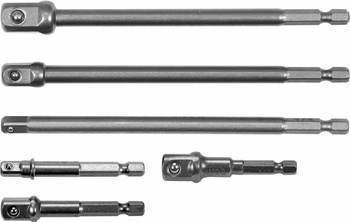 YATO ADAPTER HEX DO NASADEK KPL.6szt. (1/4", 3/8", 1/2")