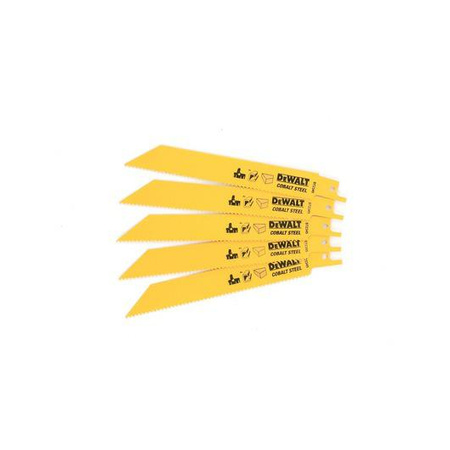DEWALT BRZESZCZOT SZABL. 152x2,5mm S922VF UNIWERSALNY /5szt