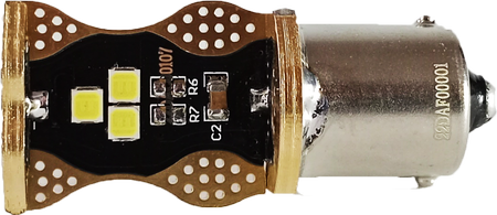 Żarówki P21W LED 9 LED 9-24V MLEC Biała 6000k