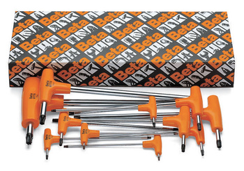 BETA KLUCZ TRZPIENIOWY TORX KPL.11szt./T8-T50