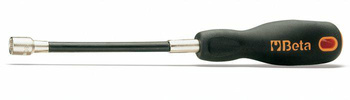 BETA KLUCZ NASADOWY Z RĘKOJESCIĄ Z TRZPIENIEM GIĘTKIM 6mm