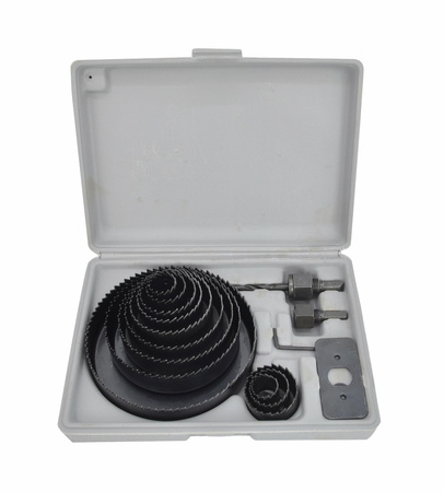 AWTOOLS OTWORNICE DO DREWNA / 19-22-28-32-38-44-51-64-76-89-102-127mm / KOMPLET 16 ELEMENTÓW