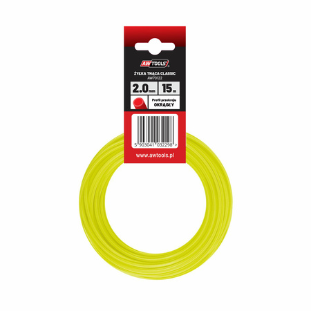 AWTOOLS ŻYŁKA TNĄCA 2,7x10m / OKRĄGŁA