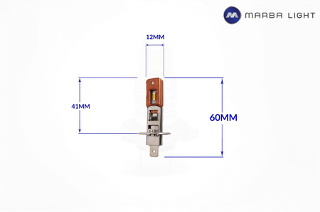 Żarówki Przeciwmgielne H1 LED MLV1H1