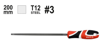 PILNIK DO METALU 200mm #3 KWADRAT