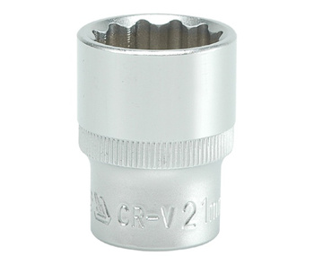 YATO NASADKA 12-KĄTNA 1/2"  KRÓTKA 21mm