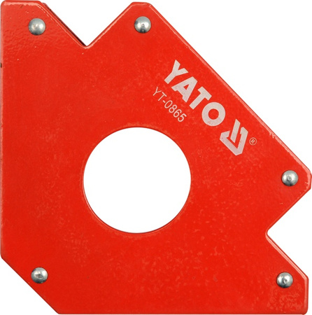YATO KĄTOWNIK SPAWALNICZY MAGNETYCZNY 122x190x25  0865