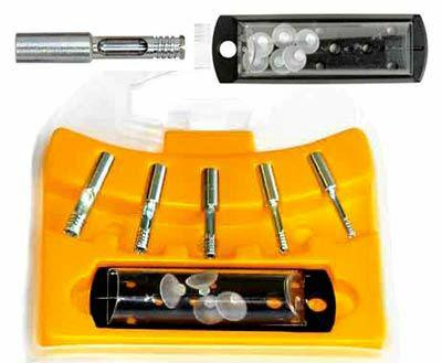 DEWALT ZESTAW WIERTEŁ DIAMENTOWYCH KPL. 5szt. 5,6,7,8,10 mm + ZBIORNICZEK NA WODE