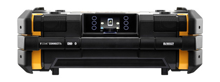 DEWALT RADIO AKUMULATOROWO-SIECIOWE TSTAK SYSTEM FM/DAB+ BLUETOOTH ŁADOWARKA