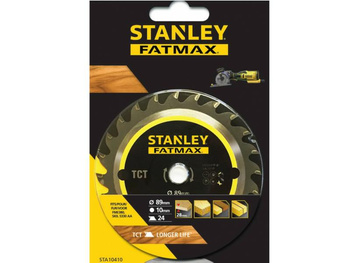 STANLEY PIŁA TARCZOWA TCT DO FM380  89x10,24z