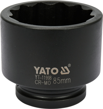 YATO NASADKA UDAROWA 12-KĄTNA 1"  KRÓTKA DO PIAST 85mm