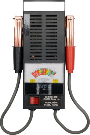 YATO TESTER AKUMULATORÓW 6/12V 8310