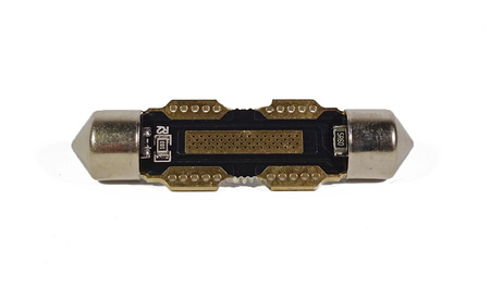 Żarówki C10W 42MM LED 3 LED 12V MLEC Biała 6000k