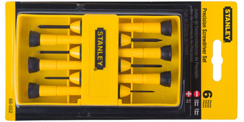 STANLEY ZESTAW WKRĘTAKÓW 6 elem. "ZEGARMISTRZOWSKIE" 66-052