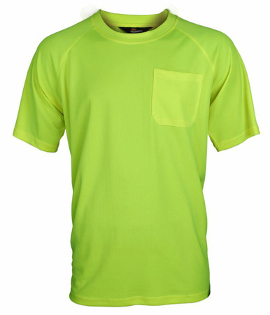 T-SHIRT OSTRZEGAWCZY COOLPASS BEZ TAŚM ODBLASKOWYCH ŻÓŁTY-FLUORESC. VWTS10-A ROZMIAR  L