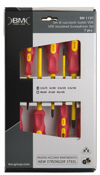 BM WKRĘTAKI IZOLOWANE DLA ELEKTRYKÓW 7szt.