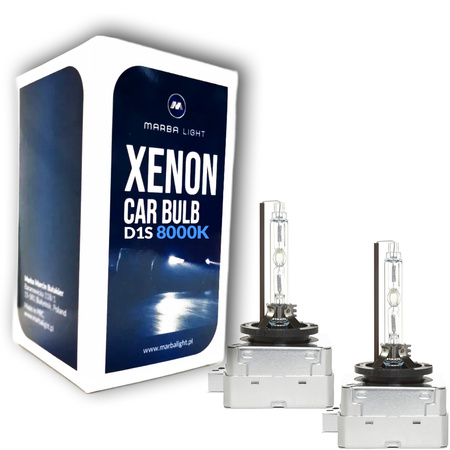 Żarniki XENON D1S 35W 8000K MARBA LIGHT