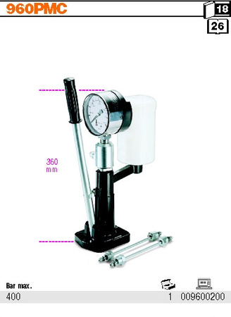 BETA PRZYRZĄD DO SPRAWDZANIA CIŚNIENIA OTWARCIA WTRYSKIWACZY