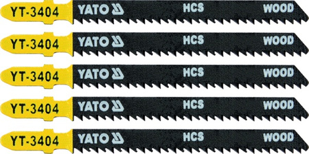 YATO BRZESZCZOT DO WYRZYNARKI 5szt. DREWNO TYP T 3404