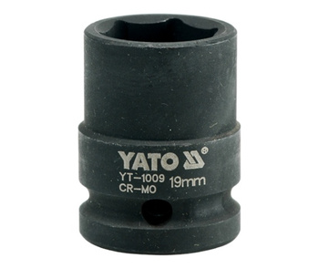 YATO NASADKA UDAROWA  6-KĄTNA   1/2"  KRÓTKA 19mm