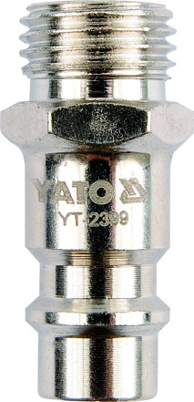 YATO SZYBKOZŁĄCZKA MĘSKA GWINT ZEWNĘTRZNY 1/4"  2399