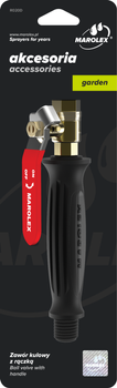 MAROLEX ZAWÓR KULOWY 3/8" Z RĄCZKĄ