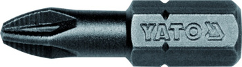 YATO KOŃCÓWKA / BIT 1/4" x 25mm PZ2 50szt.  7811
