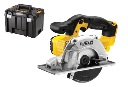 DEWALT PILARKA TARCZOWA DO METALU 18V 140mm, BEZ AKUMULATORÓW I ŁADOWARKI, KUFER TSTAK VI