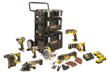 DEWALT.ZESTAW COMBO 18V (DCD996+DCF887+DCG405+DCH273+DCS355+DCS367+DCS570+DCL050) 4x5,0Ah DCK853P4