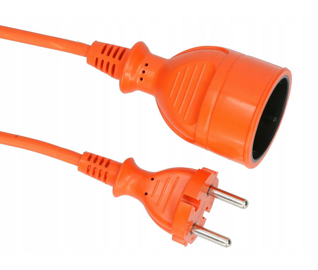 AWTOOLS PRZEDŁUŻACZ OGRODOWY JEDNOGNIAZDOWY 30m BEZ UZIEMIENIA / 2x1,0mm / 10A
/ 230V / 2500W