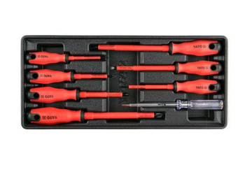 YATO WKRĘTAKI IZOLOWANE KOMPLET 8 elem. WKŁAD DO SZAFKI  YT-55462