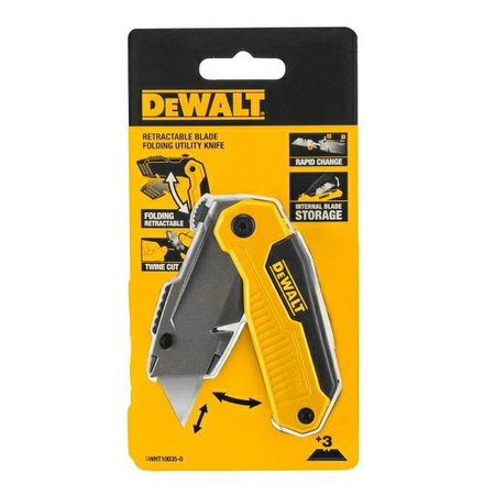 DEWALT NOŻYK SKŁADANY Z OSTRZEM CHOWANYM