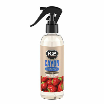 K2 ODŚWIEŻACZ POWIETRZA. DEOCAR STRAWBERRY 250ML