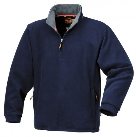 BLUZA POLAROWA LEKKA CZARNA 7635N XL