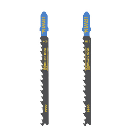 IRWIN BRZESZCZOT HSS DO WYRZYNARKI / TYP T / DREWNO zęby szybkotnące <60mm i płyty wiórowej /2szt.