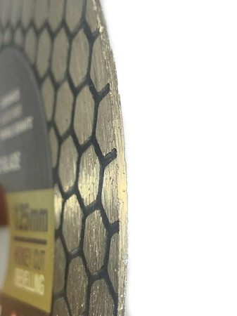 TARCZA DIAMENTOWA 125mm x 1,5mm x 22,2mm HONEY CUT INDIAN PROFESSIONAL