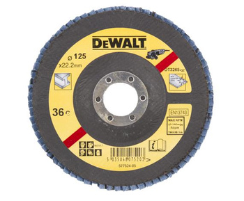 ŚCIERNICA LISTKOWA 125mm P 36 TYP 29 WYGIĘTA