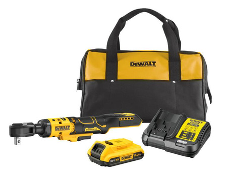 DEWALT GRZECHOTKA 18V 1/2" 95Nm 1x2,0Ah TORBA DCF512D1