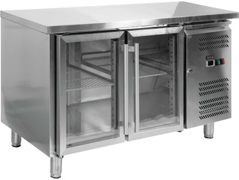 YATO STÓŁ CHŁODNICZY 282L 2 DRZWI PRZESZKLONY