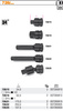 BETA PRZEDŁUŻACZ 3/4"  175mm 728/21