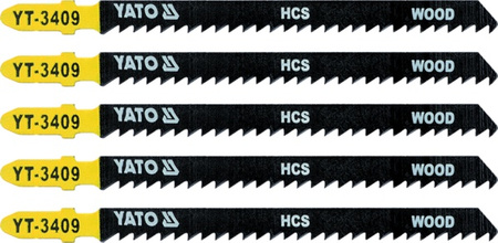 YATO BRZESZCZOT DO WYRZYNARKI 5szt. DREWNO TYP T 3409