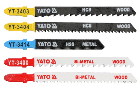 YATO BRZESZCZOT DO WYRZYNARKI 5szt. MIX  3445
